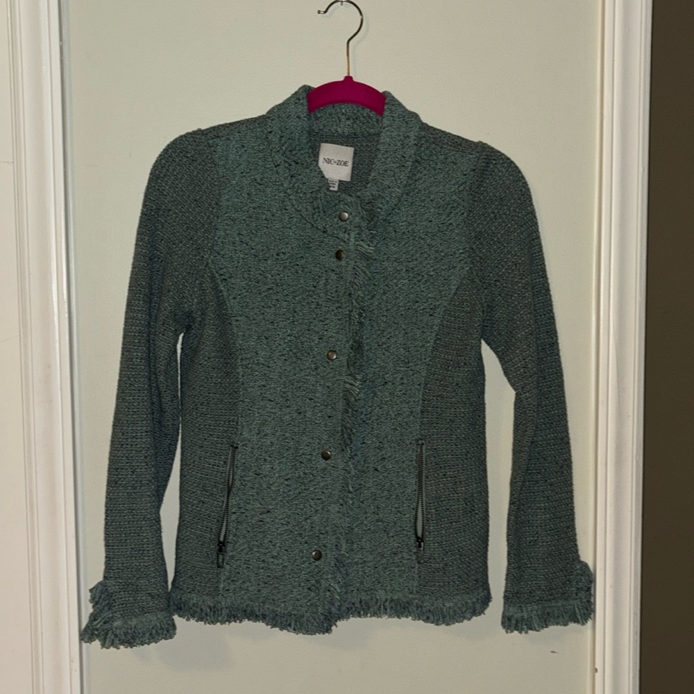 Nic+Zoe Soft Tweed Jacket